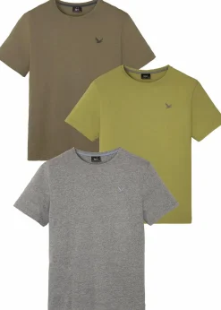 T-Shirt (3er Pack)|bonprix