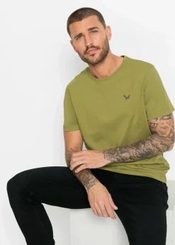 T-Shirt (3er Pack)|bonprix