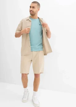 bonprix Shirts & Polos|Basics|T-Shirt (3er Pack) mineralblau+grau+tiefblau