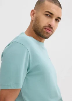 bonprix Shirts & Polos|Basics|T-Shirt (3er Pack) mineralblau+grau+tiefblau