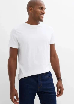 bonprix Shirts & Polos|Basics|T-Shirt (3er Pack) weiß+weiß+weiß