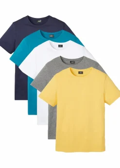 T-Shirt (5er Pack)|bonprix