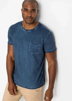 T-Shirt in gewaschener Optik|bonprix Discount