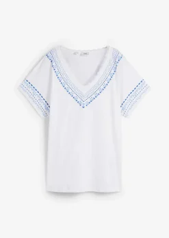 T-Shirt mit Bio-Baumwolle|bonprix Best