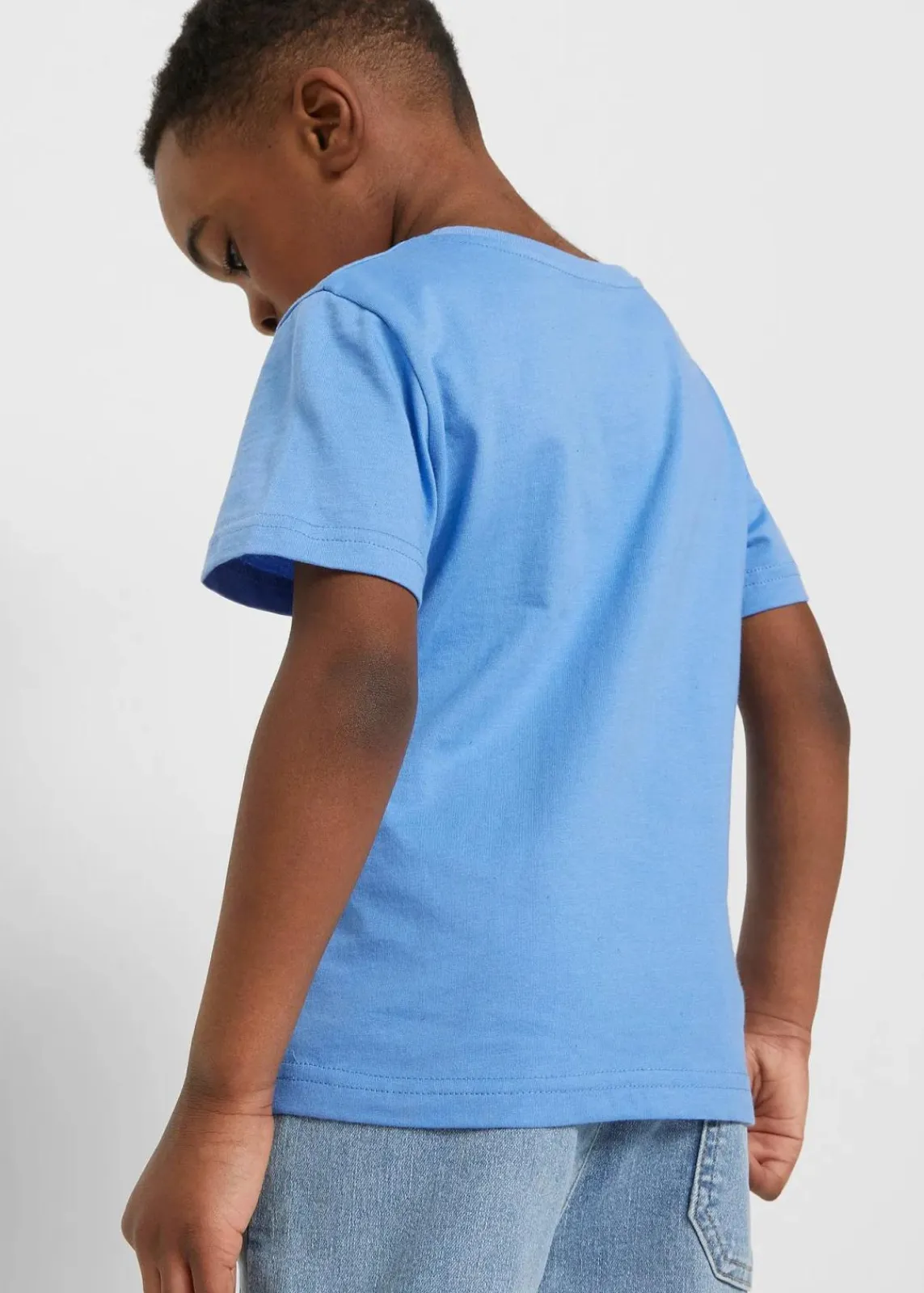 T-Shirt mit Bio-Baumwolle (2er Pack)|bonprix Clearance