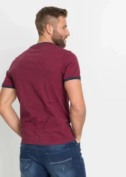 T-Shirt mit Schnürung aus Bio-Baumwolle|bonprix Discount