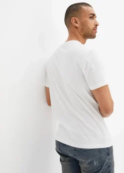 T-Shirt mit V-Ausschnitt (3er Pack)|bonprix Clearance