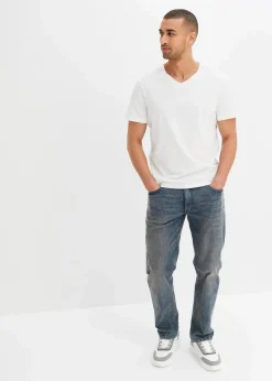 T-Shirt mit V-Ausschnitt (3er Pack)|bonprix Clearance