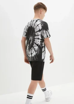 T-Shirt und Jersey-Bermuda (2-tlg.Set) aus reiner Bio-Baumwolle|bonprix Sale