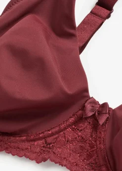 bonprix Große Cups D-H|Bhs|T-Shirt-BH mit gepolsterten Trägern beere