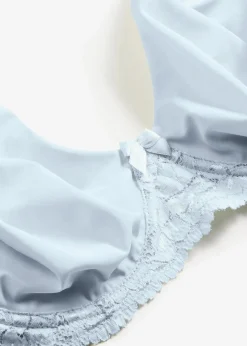 bonprix Große Cups D-H|Bhs|T-Shirt-BH mit gepolsterten Trägern cremeblau