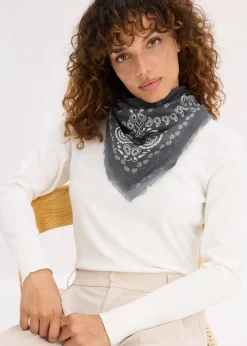 bonprix Schals & Tücher|Schuhe & Accessoires In Spezialgrößen·Tücher & Ponchos|Tuch dunkelgrau