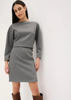 Tunika mit Fischgratmuster aus fester Ware|bonprix Best