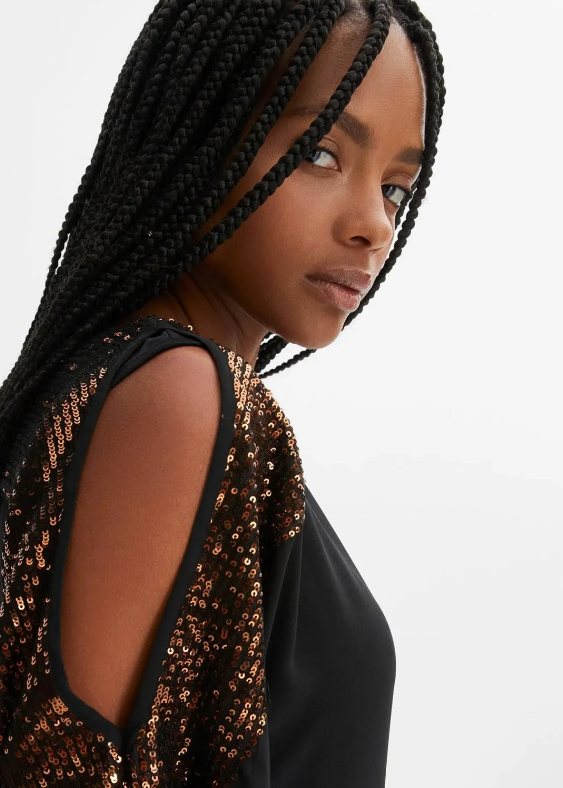 Tunika mit Pailletten|bonprix Sale