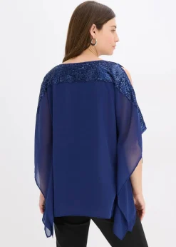 Tunika mit Pailletten|bonprix