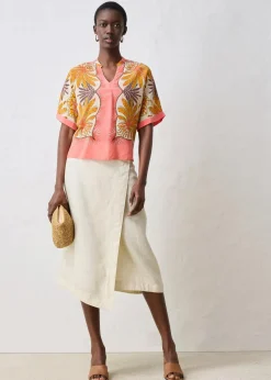 Tunikabluse aus feinem Seiden-Mix|bonprix Discount