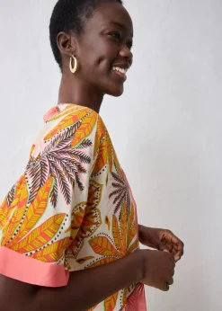 Tunikabluse aus feinem Seiden-Mix|bonprix Discount