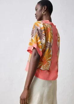 Tunikabluse aus feinem Seiden-Mix|bonprix Discount