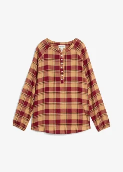 Tunikabluse aus Flanell|bonprix Outlet