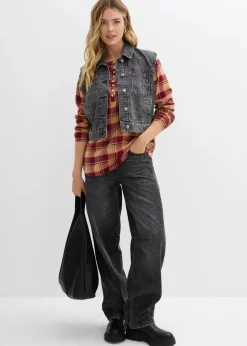 Tunikabluse aus Flanell|bonprix Outlet