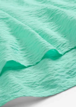 bonprix Blusen & Tuniken|Bekleidung·Jacken & Mäntel|Tunikabluse aus fließendem Viskose-Mix mentholblau