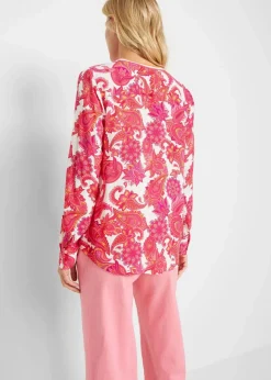 Tunikabluse aus fließender Viskose|bonprix Discount