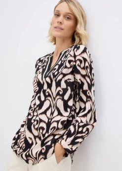 Tunikabluse aus fließender Viskose|bonprix Outlet