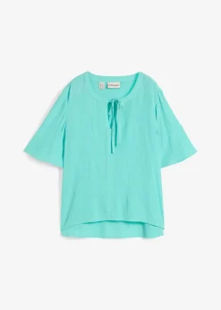 Tunikabluse aus fließender Viskose|bonprix Outlet