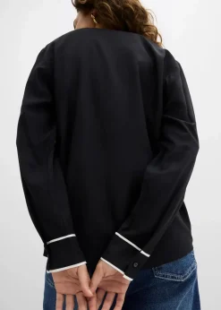 Tunikabluse aus fließender Viskose|bonprix