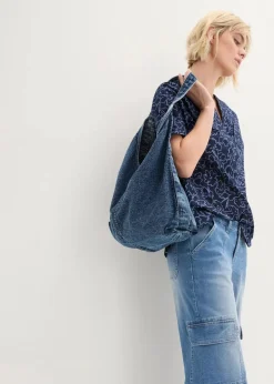 Tunikabluse aus reiner Baumwolle|bonprix Hot