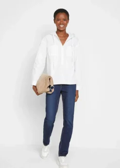 Tunikabluse aus reiner Bio-Baumwolle|bonprix New