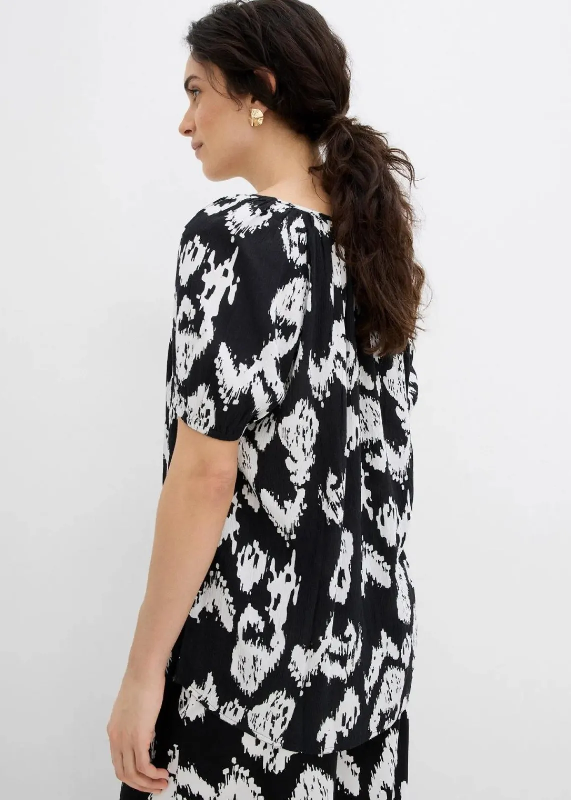 Tunikabluse aus softer Viskose|bonprix Outlet