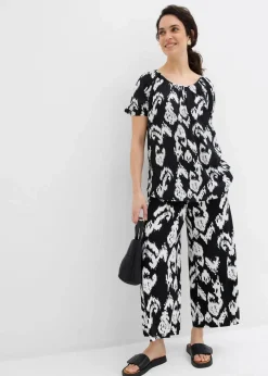 Tunikabluse aus softer Viskose|bonprix Outlet