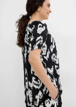 Tunikabluse aus softer Viskose|bonprix Outlet
