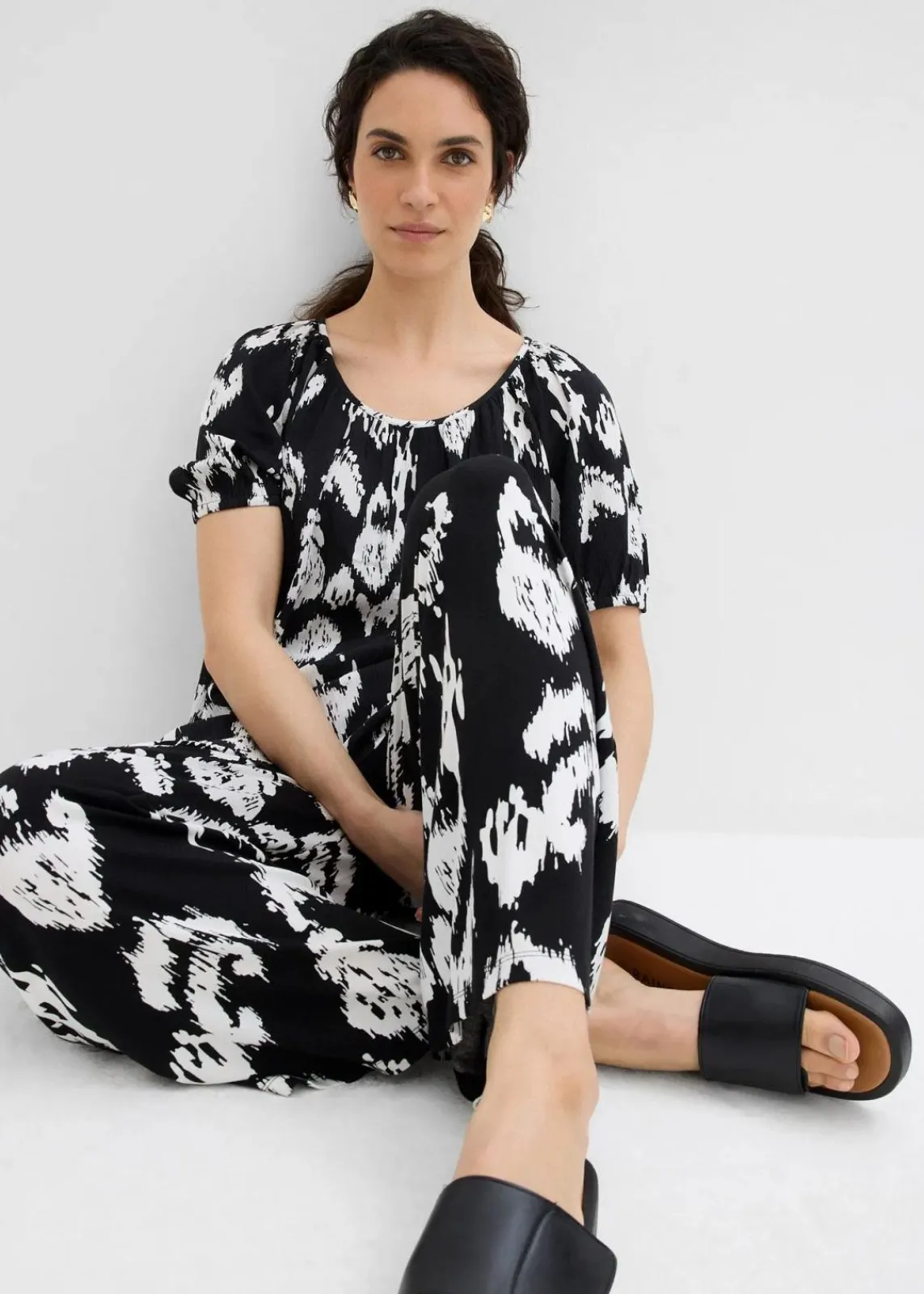 Tunikabluse aus softer Viskose|bonprix Outlet