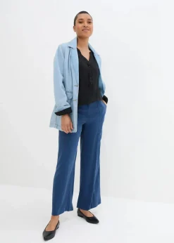 Tunikabluse aus softer Viskose|bonprix