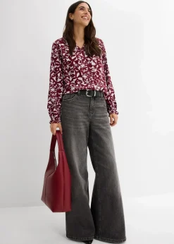 Tunikabluse aus Viskose|bonprix Discount