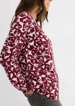 Tunikabluse aus Viskose|bonprix Discount