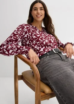 Tunikabluse aus Viskose|bonprix Discount