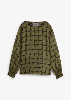 Tunikabluse mit Fledermausärmeln|bonprix Discount