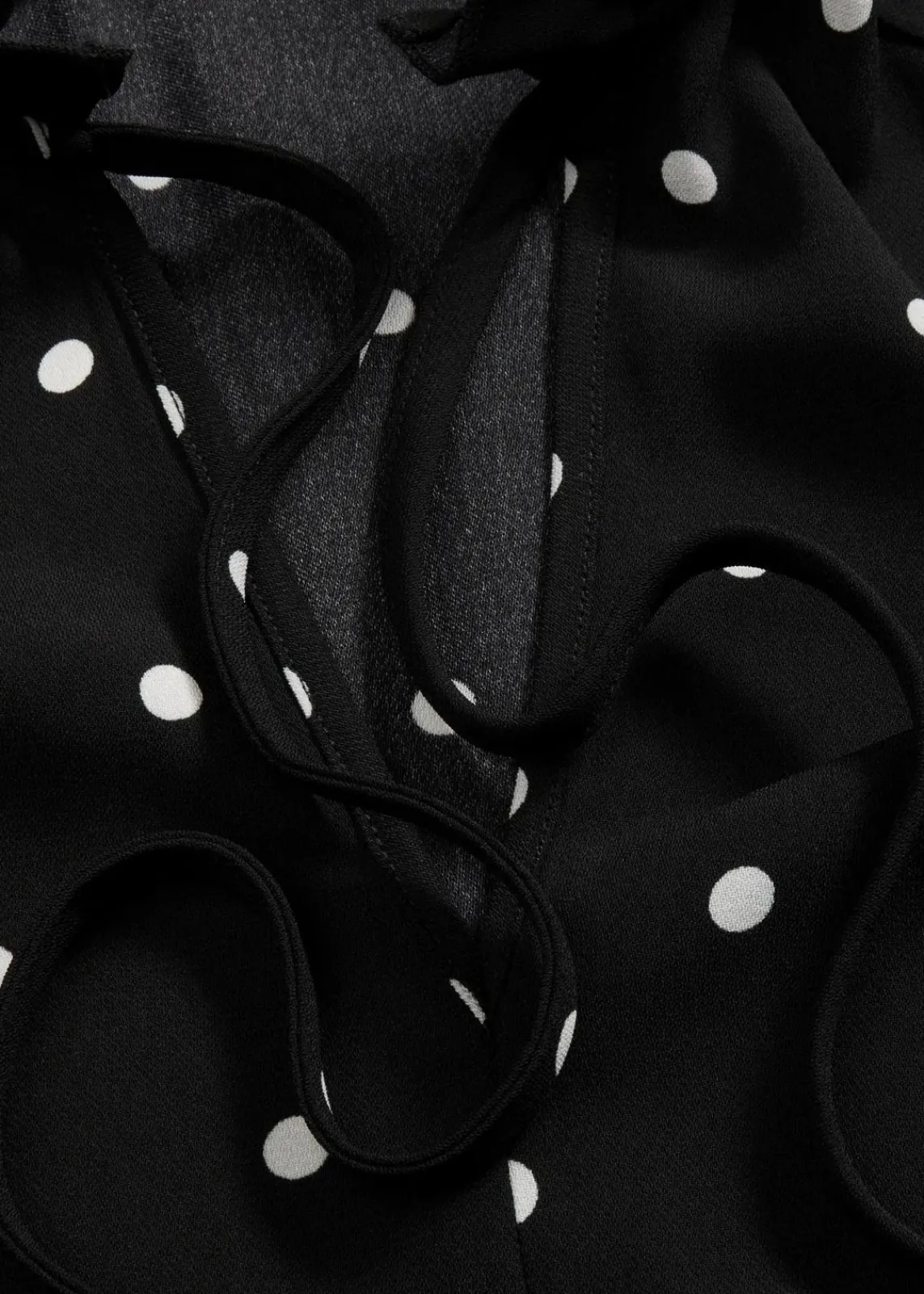 bonprix Bekleidung·Pullover & Strickjacken|Kleider|Tunika-Kleid schwarz/weiß gepunktet