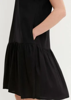 Tunikakleid aus feiner Viskose|bonprix