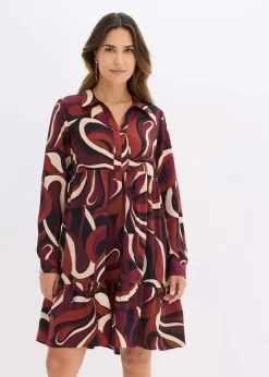 Tunika-Kleid aus fließendem Satin|bonprix Best