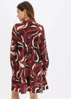 Tunika-Kleid aus fließendem Satin|bonprix Best