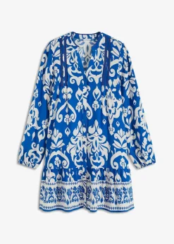 Tunika-Kleid aus fließender Viskose|bonprix Discount