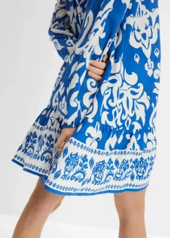 Tunika-Kleid aus fließender Viskose|bonprix Discount