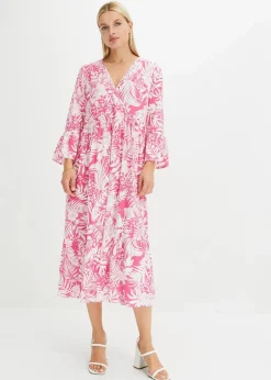 Tunika-Kleid aus fließender Viskose|bonprix Clearance