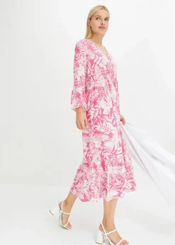 Tunika-Kleid aus fließender Viskose|bonprix Clearance