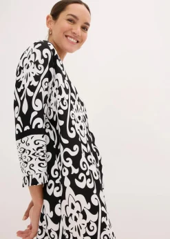 Tunika-Kleid aus fließender Viskose|bonprix Discount