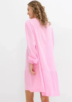 Tunika-Kleid aus fließender Viskose|bonprix Clearance